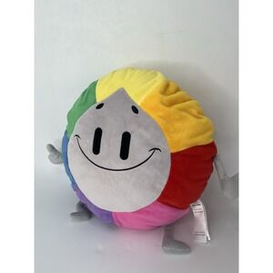 Trivia Crack Game Spinner Willy Plush Stuffed Pillow Rainbow